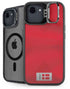 Denmark Soccer Flag iPhone 16e Kickstand Case